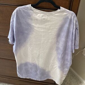 Pink brand t… tie dye look